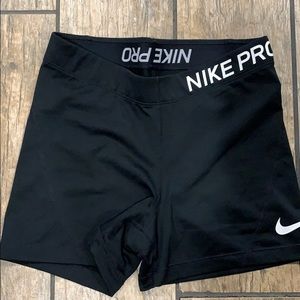 Nike pro shorts— size small